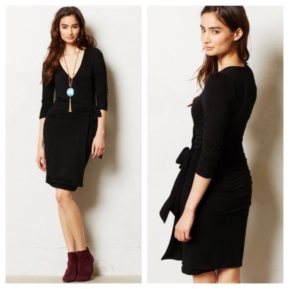 Anthropologie Dresses & Skirts - Anthropologie Vanessa Virginia Lena wrap dress L